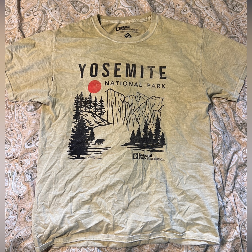 Yosemite national park shirt